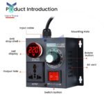 ⁦Régulateur de tension SCR AC 230V 4000W⁩ - الصورة ⁦3⁩