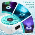 ⁦Lecteur Vinyle Sans Fil Bluetooth avec Effet Lumineux RVB – مكبر صوت بلوتوث⁩ - الصورة ⁦3⁩