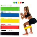 ⁦Bande 5Pcs de résistance élastique extensible pour l’entraînement⁩ - الصورة ⁦2⁩