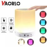 ⁦Haut-parleur Bluetooth + veilleuse tactile LED colorée /AUX / TF CART/USB⁩ - الصورة ⁦3⁩