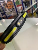 ⁦Lampe frontale transfrontalier étanche lumière forte COB double source de lumière TYPE-C⁩ - الصورة ⁦4⁩