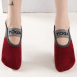 ⁦Paires Chaussettes de Yoga pour Femme Antidérapantes⁩ - الصورة ⁦3⁩