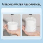 ⁦Serviettes de bain compressées épaisses en coton non tissé Pour voyages ou déplacement⁩ - الصورة ⁦3⁩