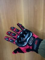⁦Gants de moto Pro-biker respirants avec protections en caoutchouc antidérapants⁩ - الصورة ⁦2⁩