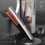 ⁦Lisseur Cheveux en Ceramique Keratin Protect | ENZO PROFESSIONAL⁩ - الصورة ⁦2⁩