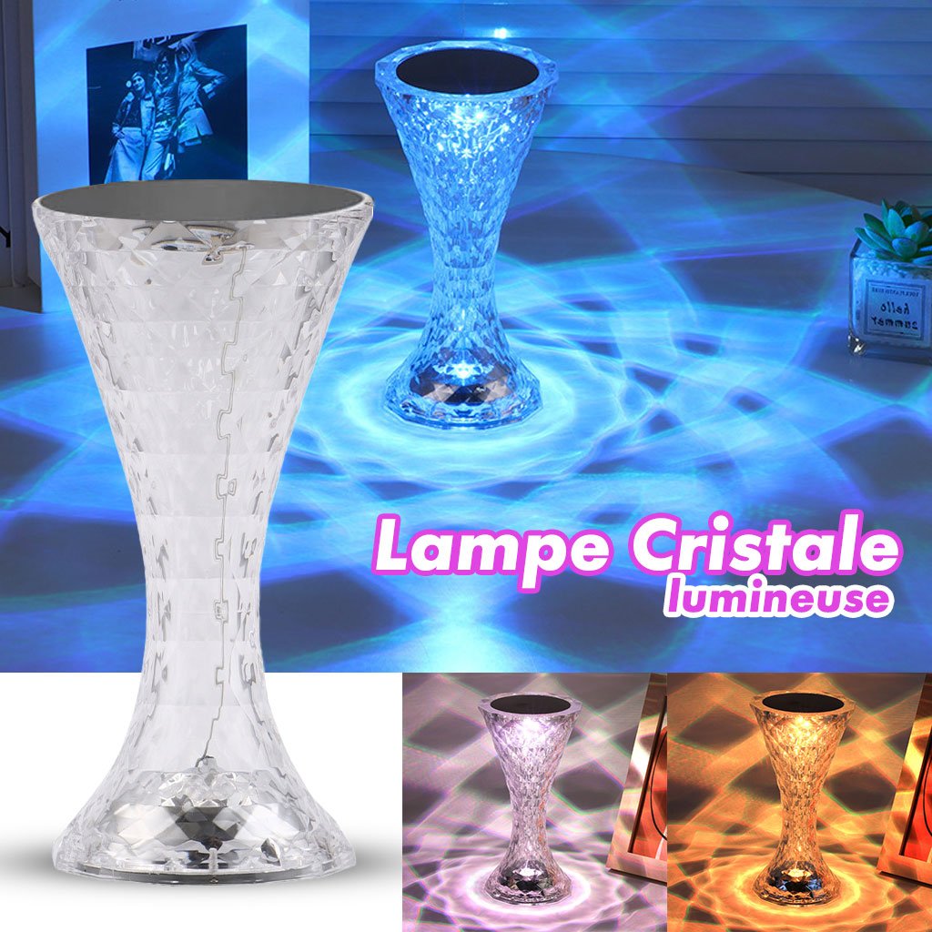 lampe-cristale-cnc-2.jpg Lampe de table en cristal sans fil Tactile Rgb pour chambre V2 - الصورة 1