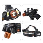 ⁦Lampe Frontale Lumineuse Sans Fil Avec 4 Modes D’eclairages Et Avec Zoom BEETRO LA-294⁩ - الصورة ⁦3⁩