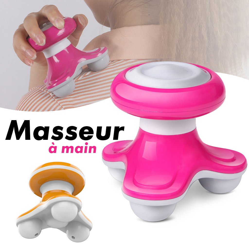 masseur-a-main.jpg Masseur Vibro Electrique full body forme de triangle - الصورة 1