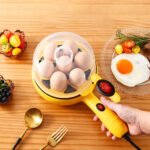 ⁦Pot Oeuf et Cuiseur à Vapeur Multifonctionnel 2en1 – مقلاة وجهاز طهي بالبخار⁩ - الصورة ⁦5⁩