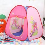⁦Tente de jeu pour enfants avec 10 balles colorées – خيمة ألعاب للأطفال⁩ - الصورة ⁦2⁩
