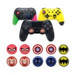 ⁦Lot de 8pcs protection en silicone souple pour joysticks de manettes - طقم أغطية يد التحكم⁩ - الصورة ⁦4⁩