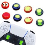 ⁦Lot de 8pcs protection en silicone souple pour joysticks de manettes - طقم أغطية يد التحكم⁩ - الصورة ⁦3⁩