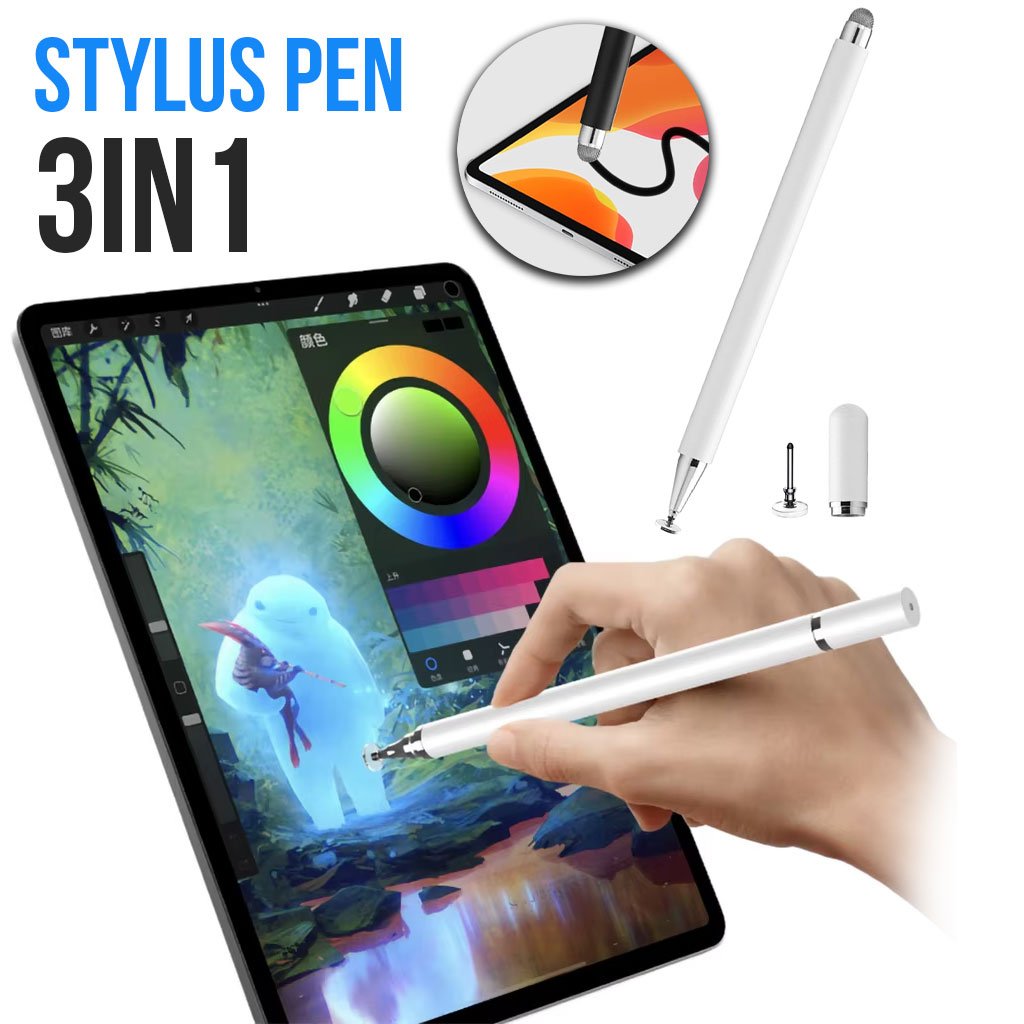 green-lion-cnc.jpg Stylet universel 3 en 1 pour tablette graphique et Téléphone Portable - القلم الذكي موافق للأجهزة اللوحية والهواتف - الصورة 1