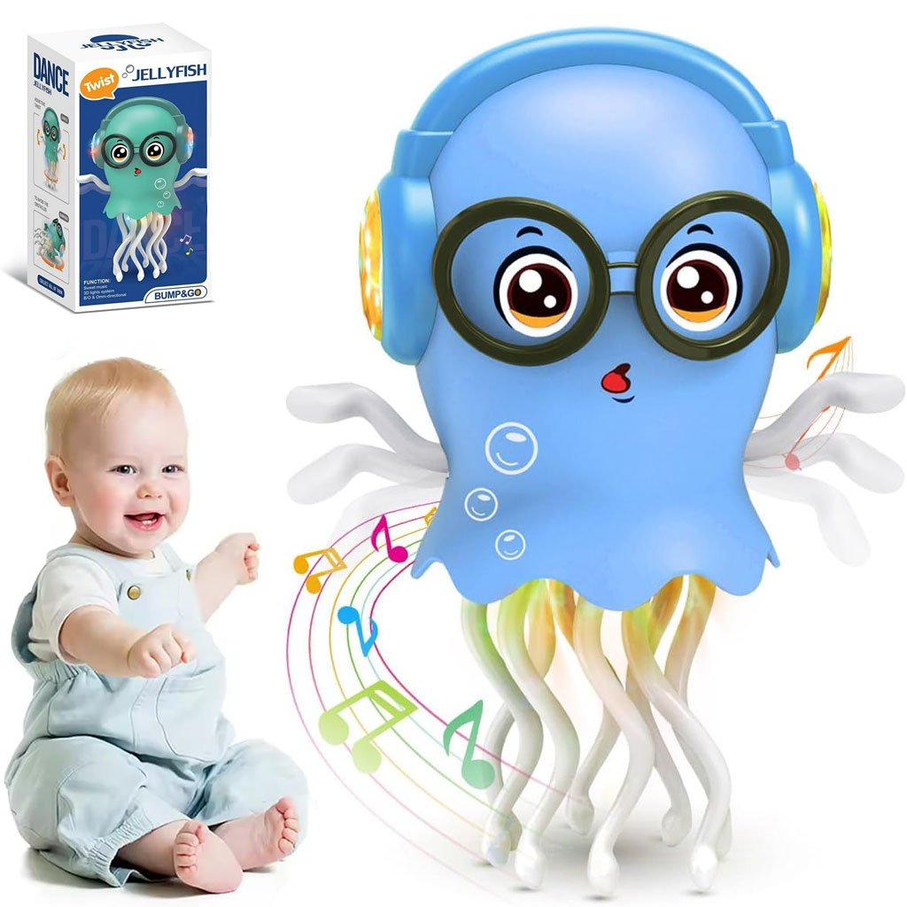 hx178-cnc.jpg Méduse Dansante Jouet Magique pour Bébé - لعبة راقصة للأطفال - الصورة 1