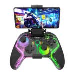 ⁦Manette de jeu sans fil IPEGA PG-9666TH avec poignets lumineux RGB - يد تحكم لاسلكية⁩ - الصورة ⁦2⁩
