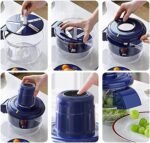 ⁦Éplucheur Électrique Innovant pour Fruits et Légumes - مقشرة الفواكه والخضروات⁩ - الصورة ⁦4⁩