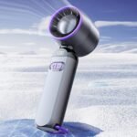 ⁦Mini Ventilateur Turbo Sans Pales - 100 Vitesses Réglables et Rechargeable USB - مروحة التوربو الذكية بدون شفرات مع 100 سرعة قابلة للتعديل⁩ - الصورة ⁦4⁩