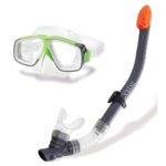 ⁦Kit de Plongée Junior (Masque et Tuba) - Lentille Anti-Buée - طقم الغوص والسباحة المرن للأطفال⁩ - الصورة ⁦3⁩