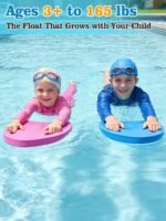 ⁦Planche de Natation Kickboard pour Enfants avec Trous de Poignée Ergonomiques - لوح السباحة الإسفنجي للأطفال بمقابض مطورة⁩ - الصورة ⁦2⁩