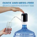 ⁦Pompe à bouteille d’eau, distributeur d’eau universel de 5 gallons rechargeable⁩ - الصورة ⁦3⁩