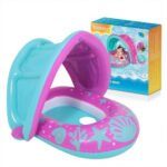 ⁦Bouée Gonflable pour enfants avec toit de protection UV Bestway 34091 - عوامة مائية للأطفال⁩ - الصورة ⁦4⁩